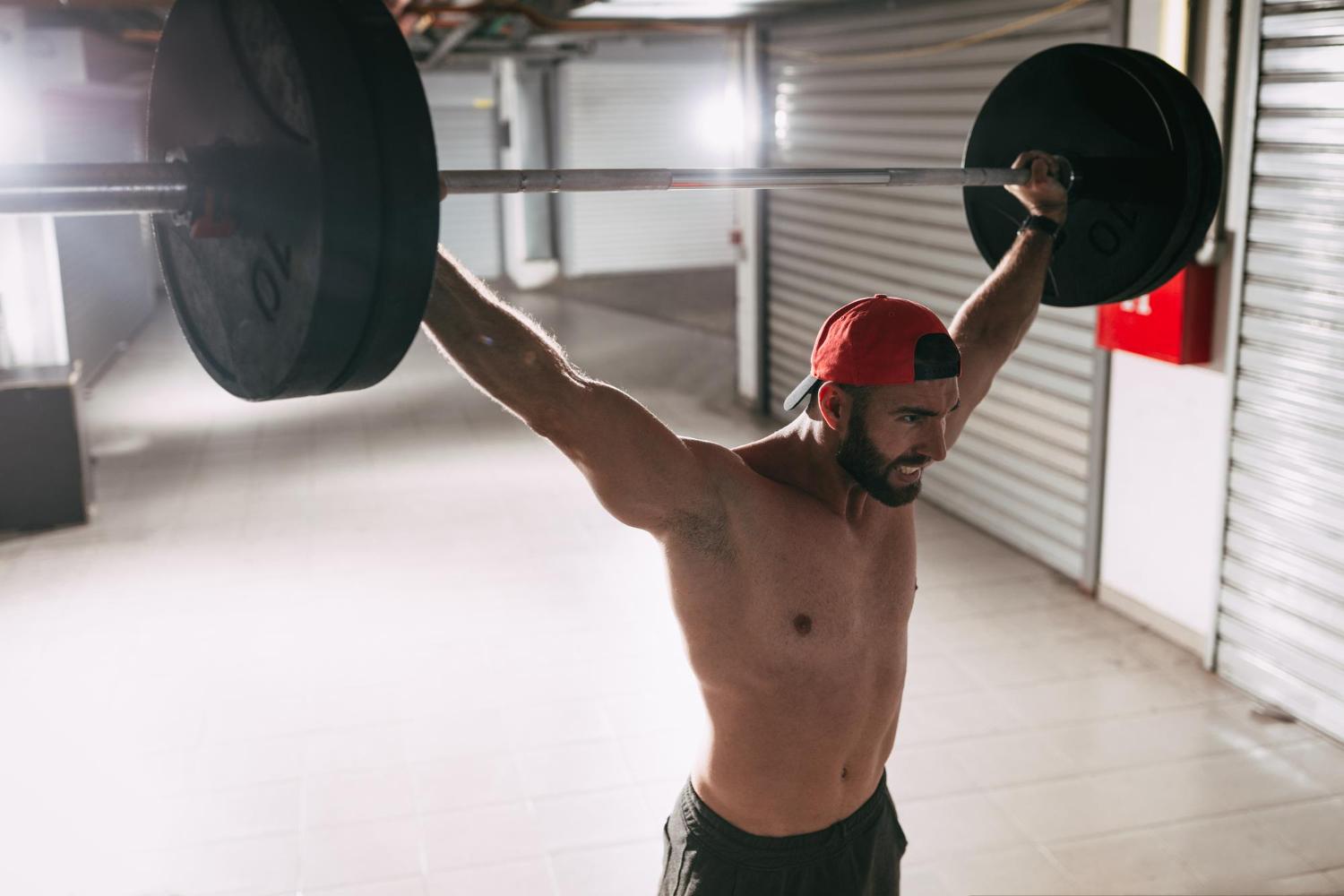 snatch Press - pozycja końcowa