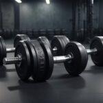 Devil press – dwie hantle na podłodze w crossfit boxie