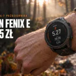 Prime Days październik 2026: Garmin Fenix E na nadgarstku biegacza, zegarek sportowy w promocji dla crossfitera